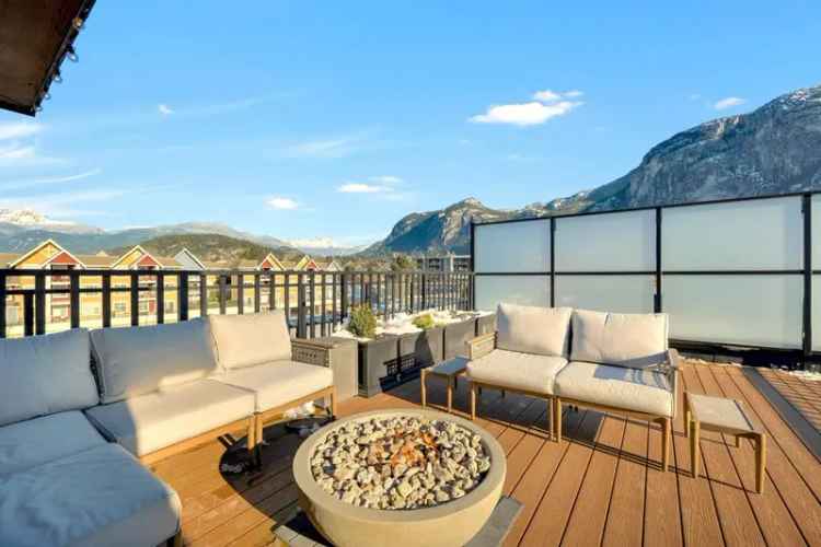 Spectacular Downtown Squamish Condo with Rooftop Deck