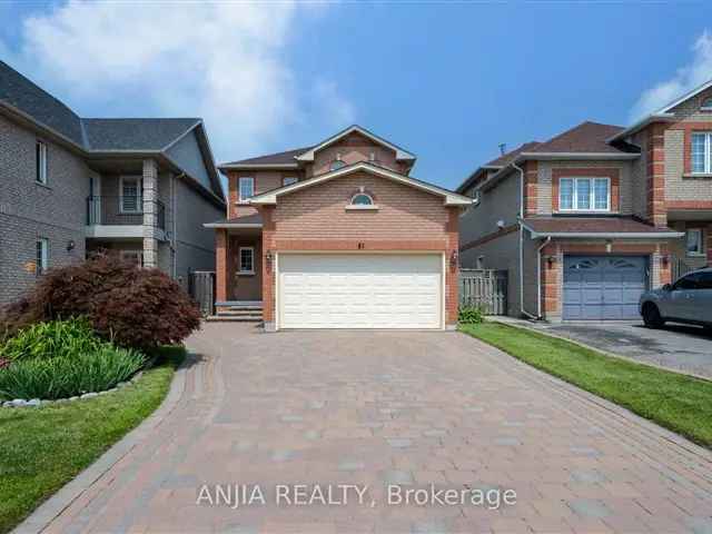 3 Bed 3 Bath Detached Home in Milliken Mills West