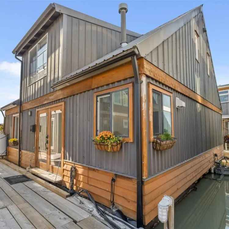 Waterfront Float Home 2 Bed 2 Bath  Near Canada Line