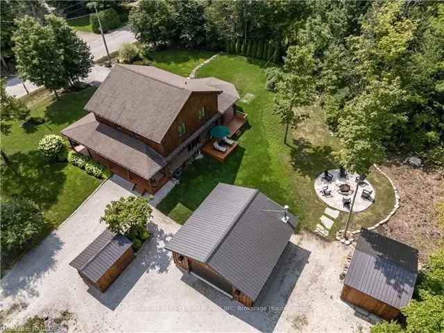 Stunning Log Home with Water Views and Modern Updates