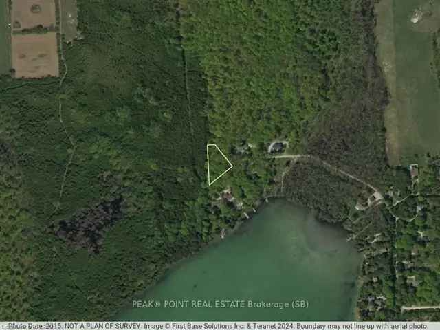 Francis Lake Waterfront Lot Dream Home Building Opportunity