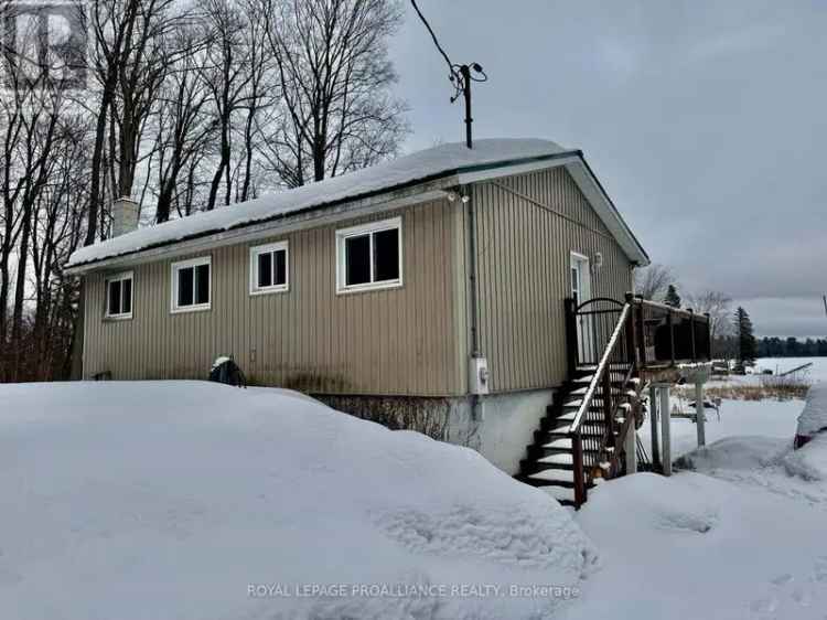 Buy Waterfront Home on Crowe Lake with 3 Bedrooms and Garage