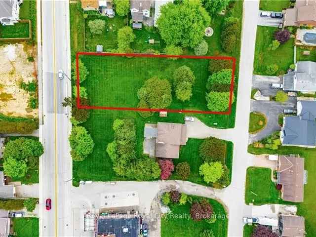 Vacant Lot for Sale 99ft Frontage Hill Street