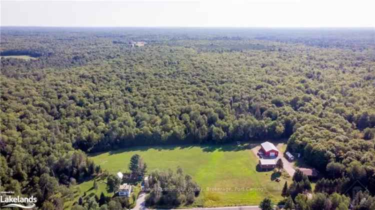 Unique opportunity to buy land in Muskoka with stunning natural beauty