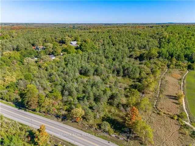 Build Your Dream Home on this Private 2-Acre Lot near Guelph