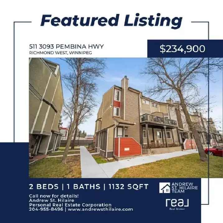 Condo For Sale (202426220) in Richmond West, Winnipeg