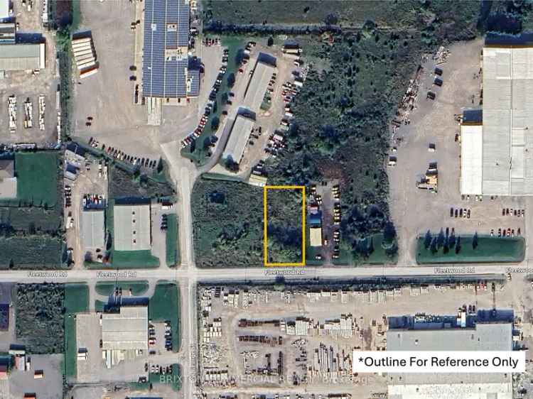 Industrial Land Site Plan Approved 5688sf Building