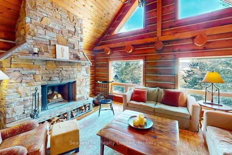 Buy Log Chalet Home in Beaver Valley with Modern Luxury Features