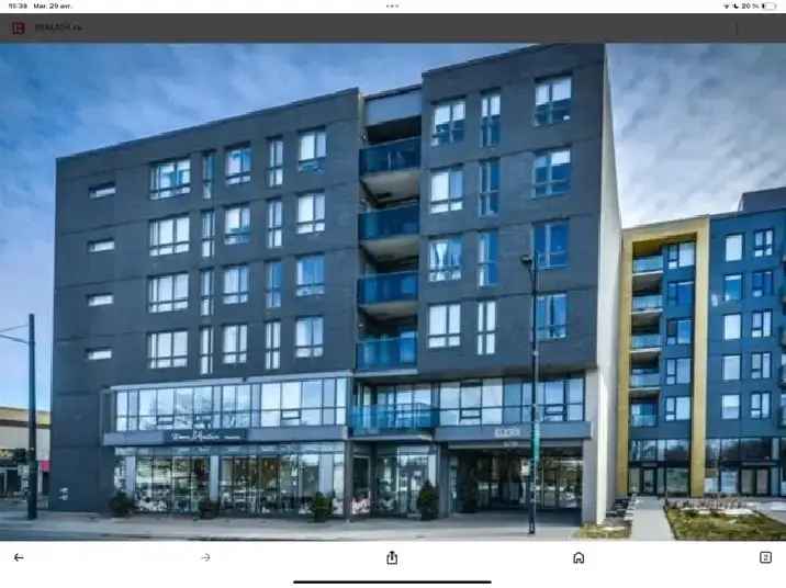 Modern 3 1/2 Condo near Langelier Metro