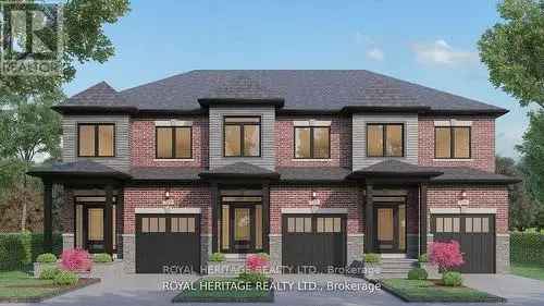 Buy Townhome In Downtown Whitby With Modern Features