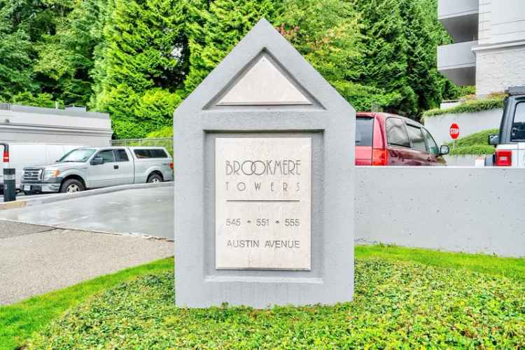 Coquitlam West Condo for Sale Brookmere Towers 2 Beds