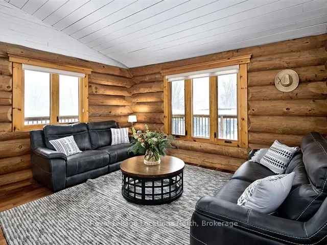 Luxury Log Home near Lake Eugenia - Four Season Retreat