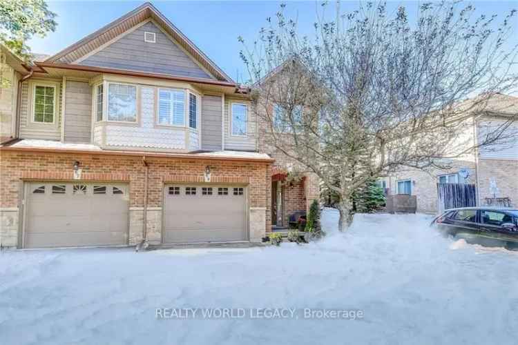 Buy Townhome in Ancaster with Beautiful Hardwood Floors and Patio