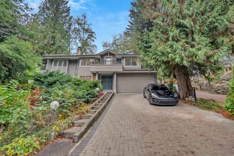 4627 Northwood Drive West Vancouver Family Home for Sale