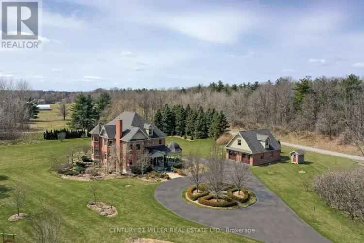 Luxury Victorian Home on 3.8 Acres Near City Amenities