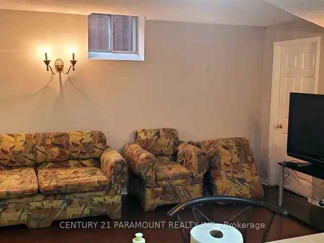 Spacious 2-Bedroom Basement Apartment with Parking Near Shopping