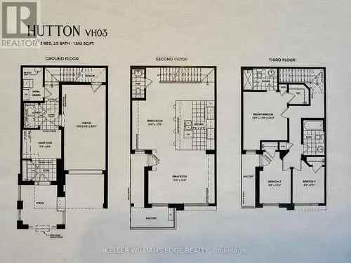 New Freehold Townhome in Oakville Joshua Meadows 3 Bed 2.5 Bath