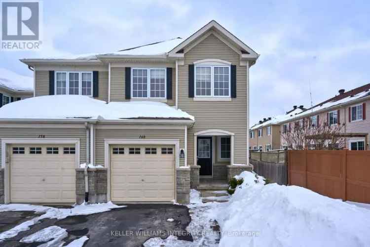 Buy townhouse in Trail West community with 3 beds and finished basement