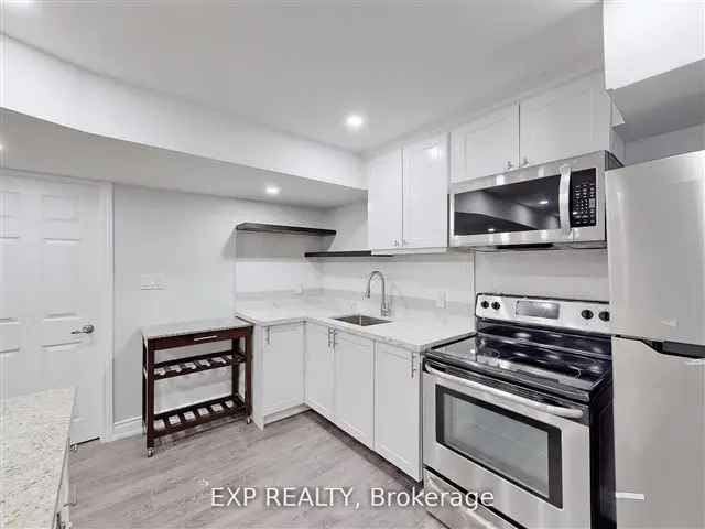 1Br Basement Apartment Near Highways 401 407 Mississauga Brampton