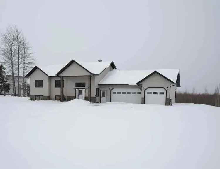 5 Bedroom Bi-Level Home on Acreage near Slave Lake