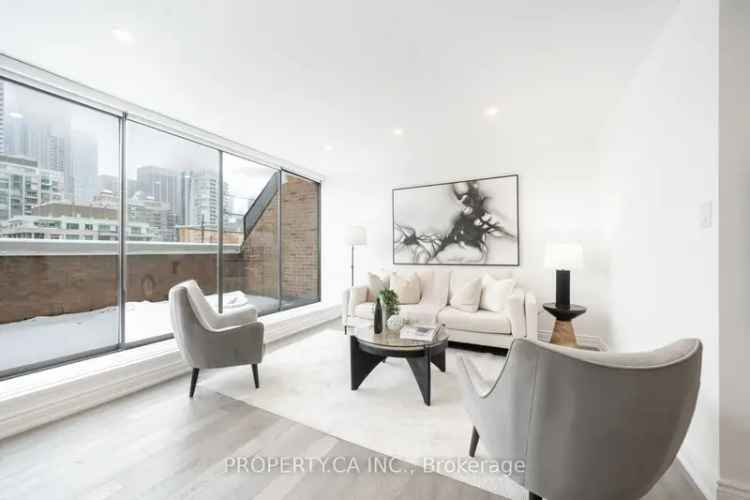 Yorkville Luxury Condo Two Storey Open Concept