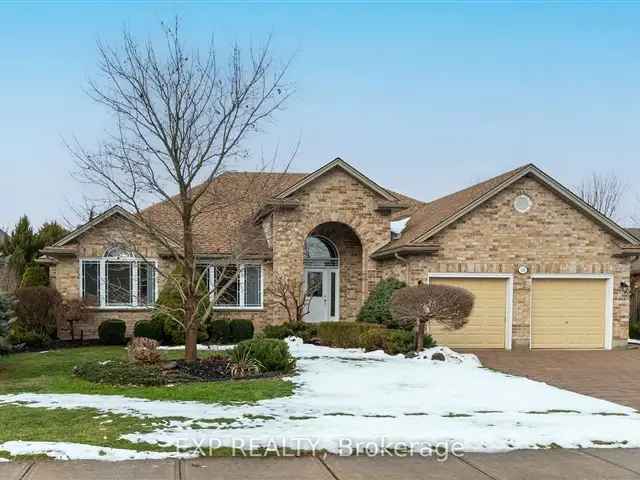 Spacious Ranch Home in Komoka with Finished Basement