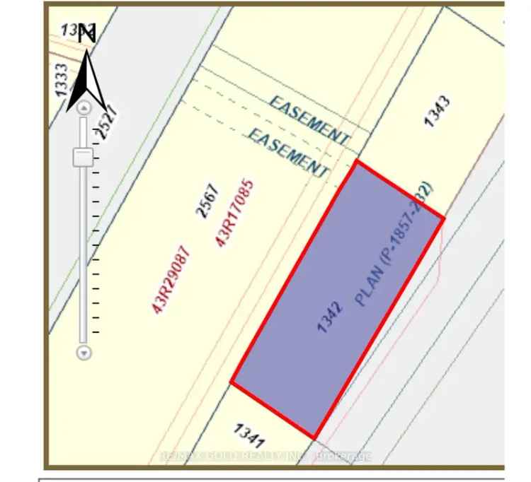 Cooksville Vacant Lot Dream Home Potential