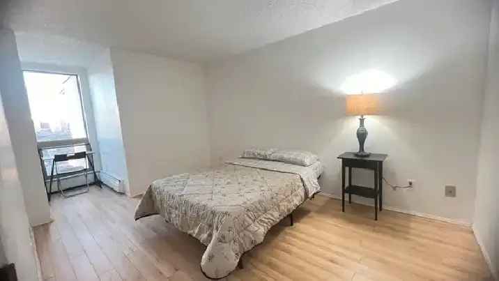 Furnished Room for Rent Overlooking Saskatchewan River Downtown