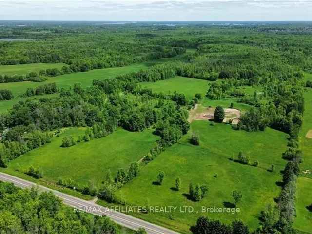 95-Acre Property in Rideau Lakes with Potential Severances