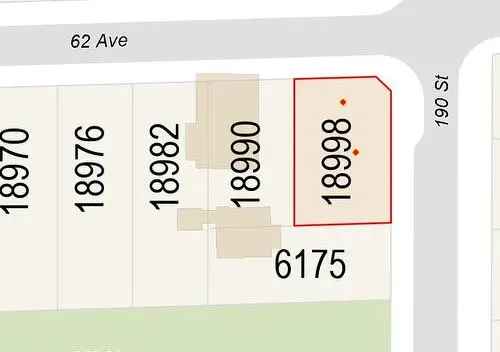 Vacant Land for Sale in Surrey BC R3 Zoned Lot