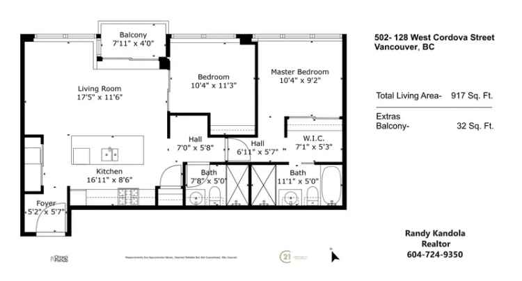 502 128 W CORDOVA Street in Vancouver: Downtown VW Condo for sale in “Woodward” (Vancouver West)  : MLS®# R2962371