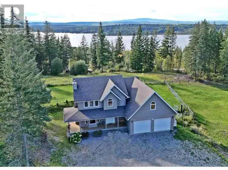 Executive Home on 5.33 Acres with Stunning Lake Views