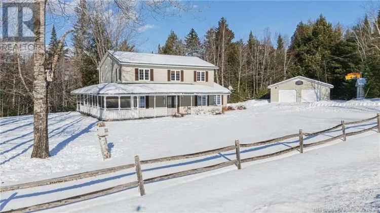 Charming Country Retreat 4-Bedroom Home Near Fredericton