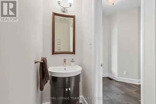 Spacious Semi-Detached Home in Westboro Ottawa