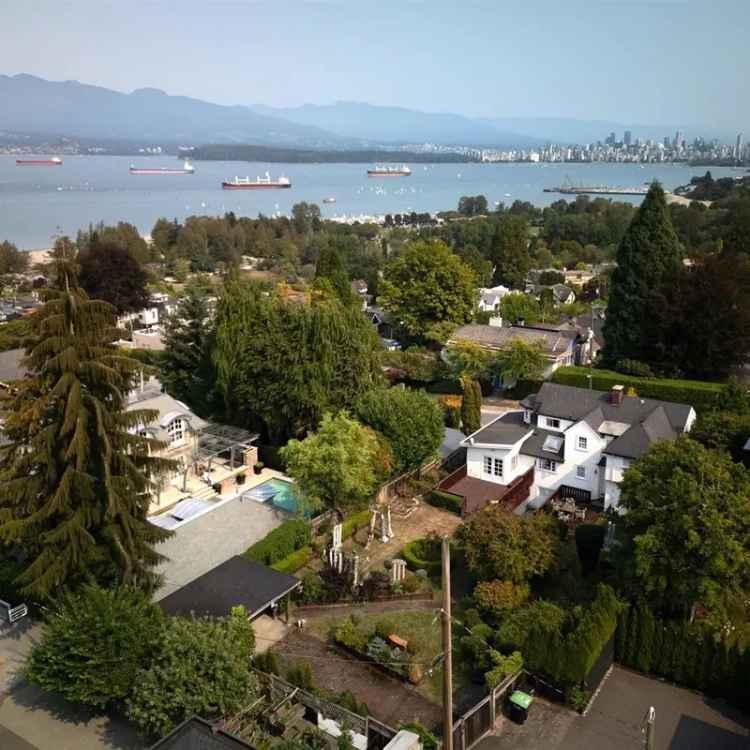 Point Grey Ocean View Luxury Home Double Lot