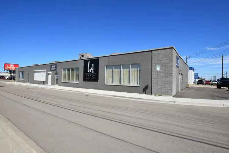 Sale and Lease Industrial Property in Edmonton with Excellent Visibility