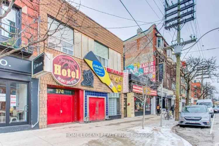 Kensington Market Retail Space 4000 Sq Ft