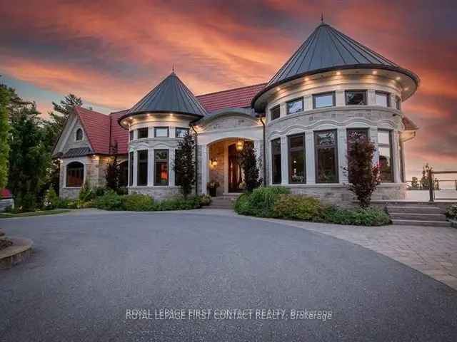 Luxury Waterfront Home in Tiny Georgian Bay 10000 sq ft 5 Car Garage