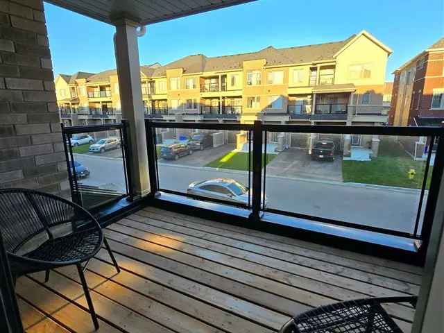 Brand New 3-Bedroom Townhouse Near Durham College and Amenities