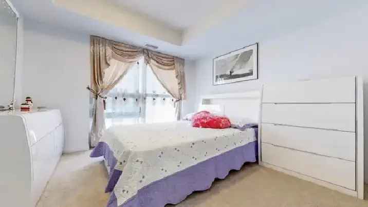 Luxury Master Bedroom Rental in Modern Condo