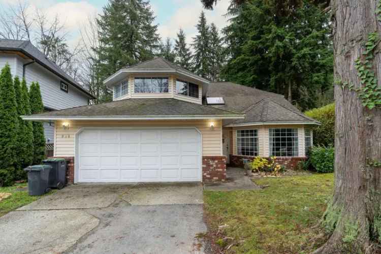 Port Moody College Park House for Sale 4 Beds Greenbelt Lot