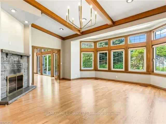 Luxury Lake Huron Estate with Guesthouse Indoor Pool