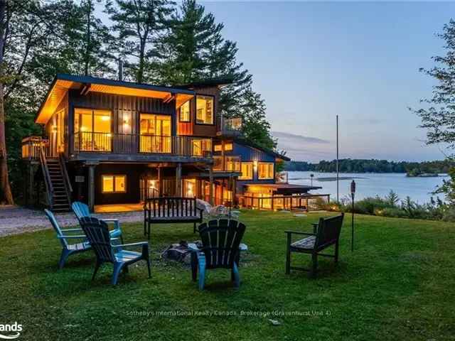 Sparrow Lake Cottage 2+ Acres Two Living Spaces Rental Income Potential