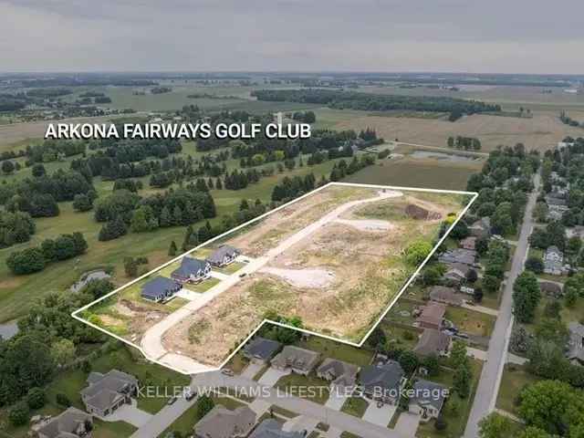 Crossfield Estates: Exclusive Arkona Golf Course Lots