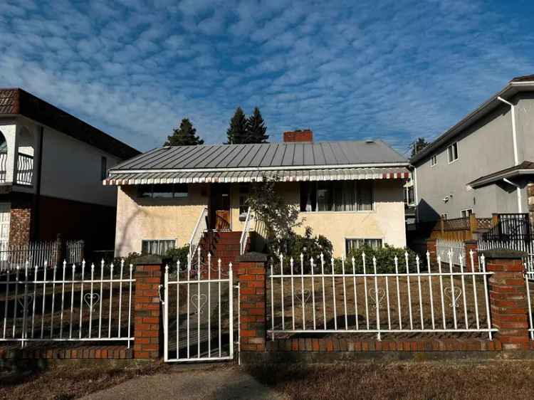 Renfrew VE House for Sale Vancouver East MLS R2955278