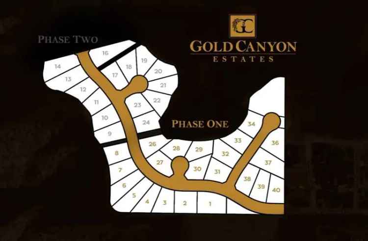 Gold Canyon Estates Lots: Mountain Views & City Utilities