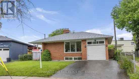 4 Bedroom 2 Bath Basement Apartment for Lease in Toronto