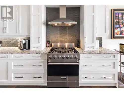 House for Sale in Kelowna SW Mission: Pool, Chef's Kitchen, 2 Primary Suites