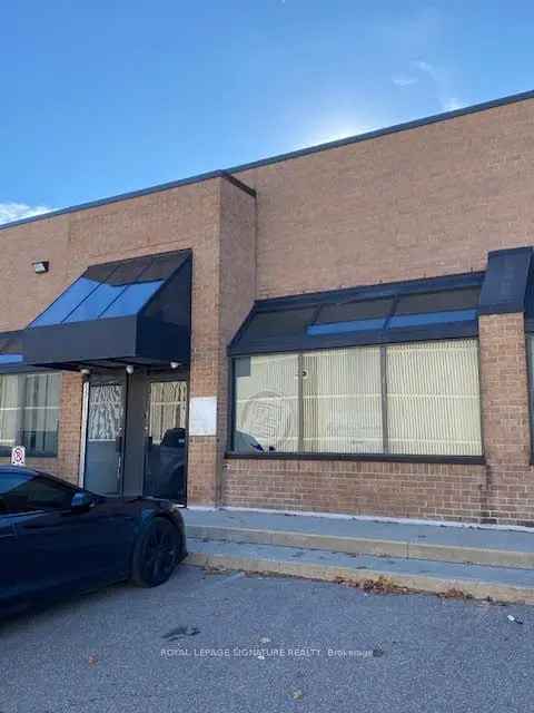 Industrial Condo for Lease in Mississauga