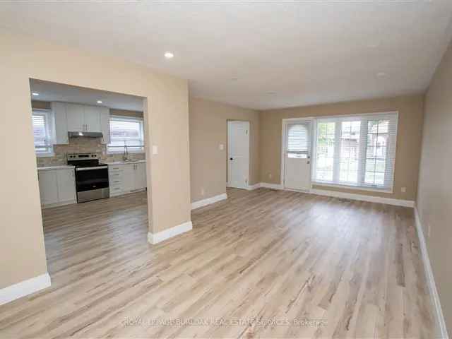 Spacious Renovated Brampton Duplex - 3 Beds, 1 Bath